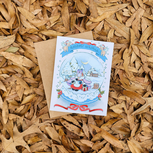 Warm Wishes Greeting Card