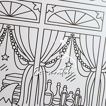 Oopsie Woodland Wonders Coloring Book (C-Grade)