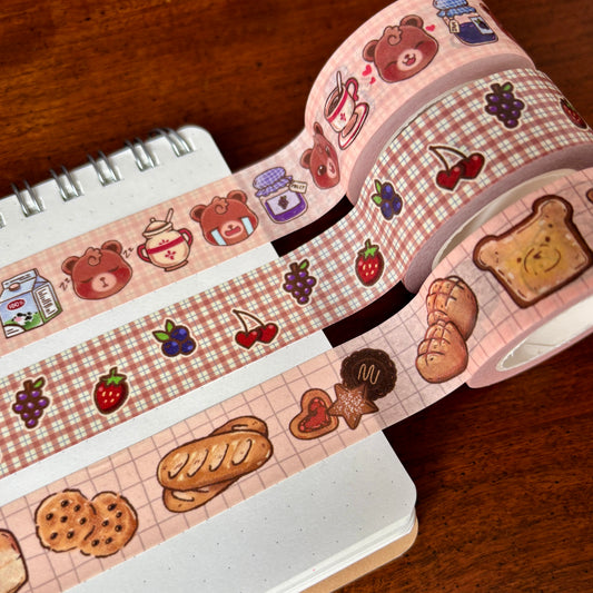 Paco's Bakery Washi Tapes